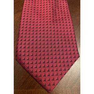 Bill Robin Son, Red, Hand Made, 100% Silk, Made In China